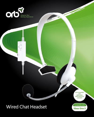 ORB Wired Chat Headset - For Xboxone S - picture