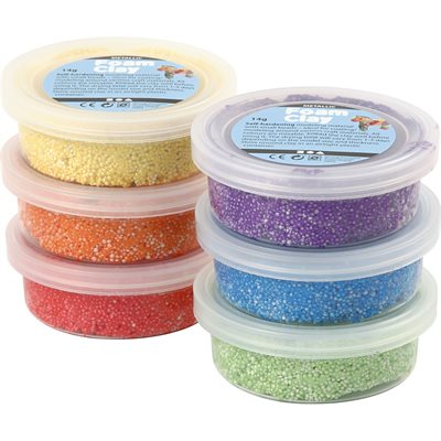 Foam Clay - Metallic Bright (6 x 14g) (78811)_0
