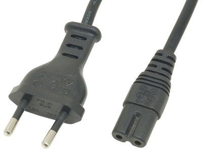 Euro Power Cable For PS4, PS3 Slim And PS2 12+ - picture