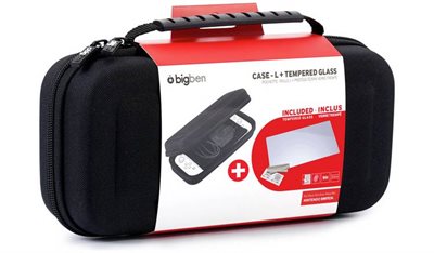 Nintendo Switch Big Ben Protection Kit (Case - L + Tempered Glass) - picture