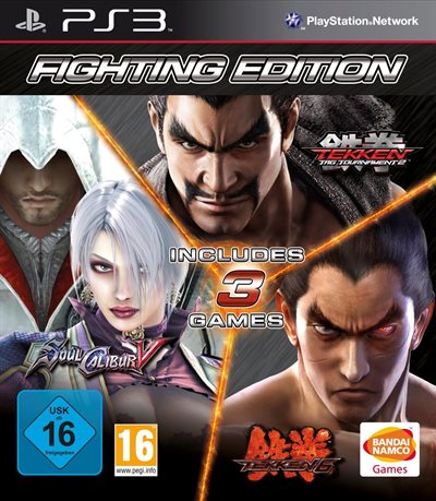 Fighting Edition:  Tekken 6 + Tekken Tag Tournament 2 + Soul Calibur V (5) 18+ - picture