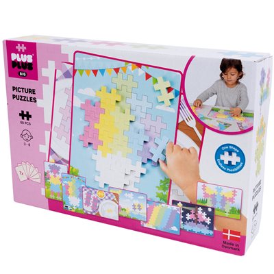 Plus-Plus - BIG Pastel - Picture Puzzel - 60 pcs (3281)_0
