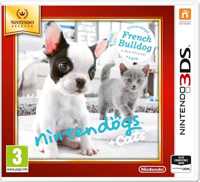 Nintendogs and Cats 3D: French Bulldog (Select) 3+ - picture