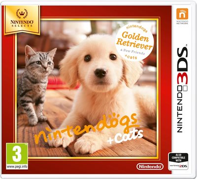 Nintendogs and Cats 3D: Golden Retriever (Select) 3+_0