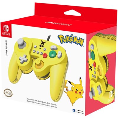 Super Smash Bros Gamepad - Pikachu - picture