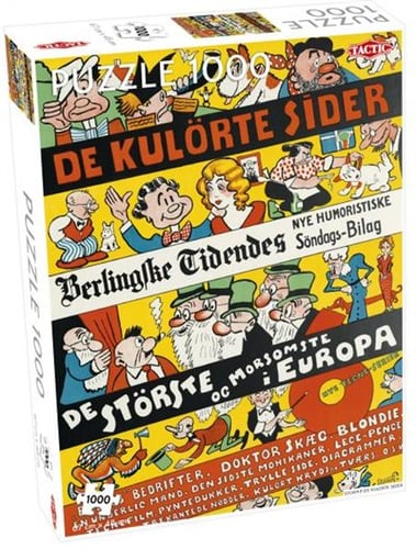 Tactic - Puzzle 1000 pc - Storm P - De Kulørte Sider - picture