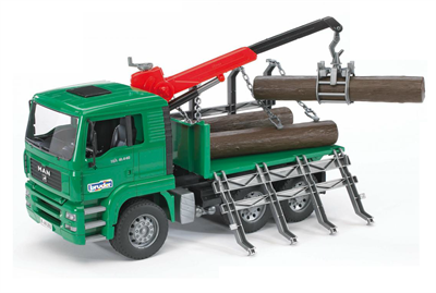 Bruder - MAN TimberTruck with Loading (02769)_0