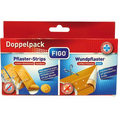 Figo Plaster Dobbeltpakke_0