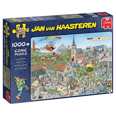 Jan van Haasteren – Island Retreat (1000 brikker)_0