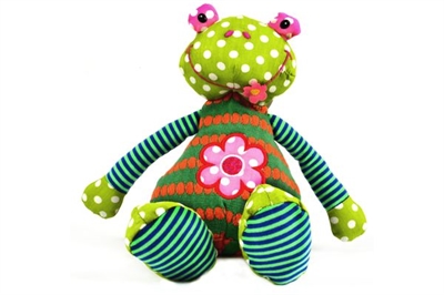 Magni Bamse Frø, Patchwork - picture