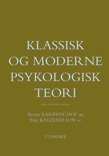 Klassisk og moderne psykologisk teori - picture