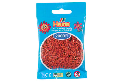 Hama mini perler mellem brun_1