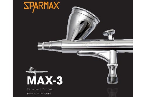 Sparmax Airbrush Max-3, - 0,30Mm Gravity-Feed 7Cc_1