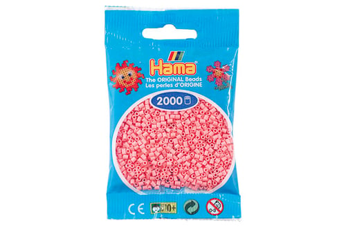 Hama mini perler rosa_1