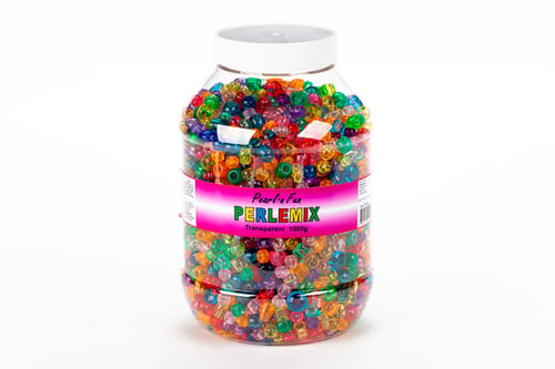 Pearl`n fun perlemix transparent bøtte 1000g_0