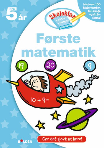 Skoleklar Lektiehjælper: Første matematik - picture