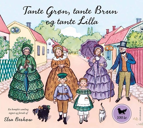 Tante Grøn, tante Brun og tante Lilla - en komplet samling_0