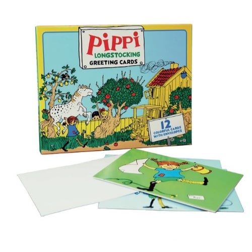 Pippi Langstrømpe - Kunstkort_0