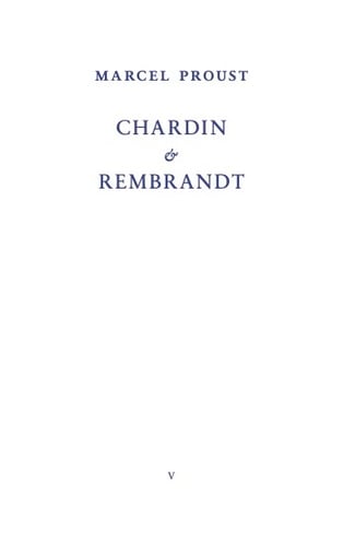 Chardin og Rembrandt - picture