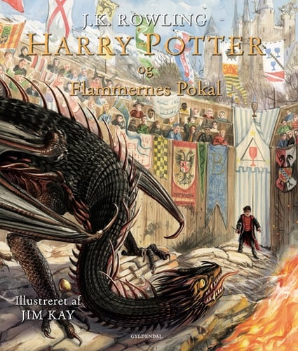 Harry Potter Illustreret 4 - Harry Potter og Flammernes Pokal_0