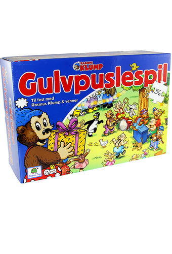 Rasmus Klump Gulvpuslespil - Til fest med vennerne - picture