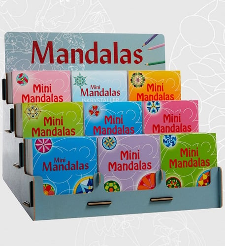 Fyldt Mini Mandalas Display - picture