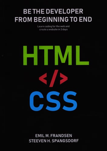 The website in html and css - picture
