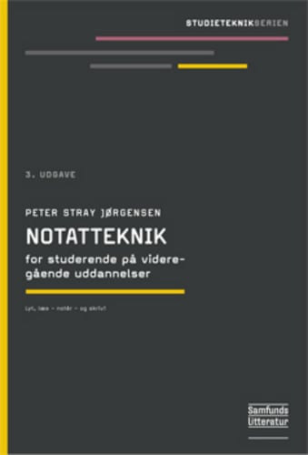 Notatteknik for studerende på videregående uddannelser_0