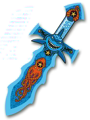 Nomerne: Hajsværd (skumsværd) - picture