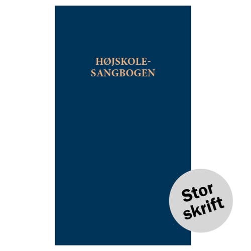 Højskolesangbogen stor skrift - picture