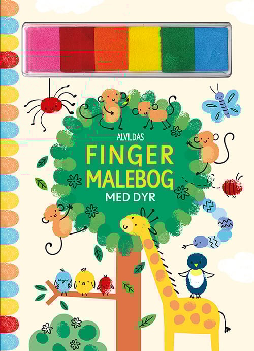 Alvilda's finger coloring book with animals_0