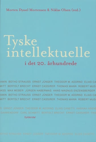 Tyske intellektuelle i det 20. århundrede_0