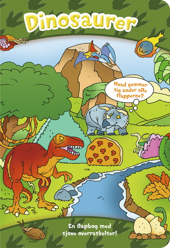 Den store flapbog: Dinosaurer - picture