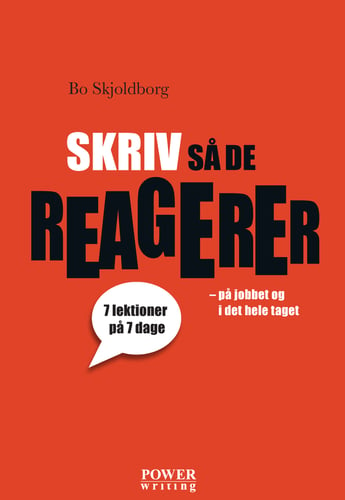 SKRIV SÅ DE REAGERER - picture