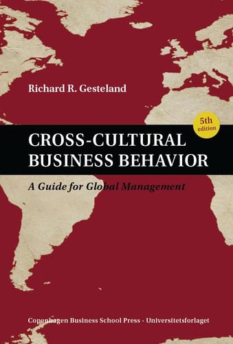 Cross-Cultural Business Behavior - picture