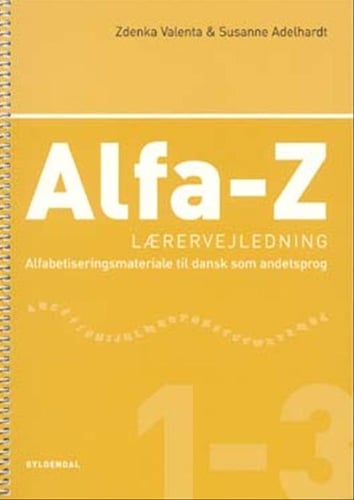 Alfa-Z 1-3  Lærervejledning_0