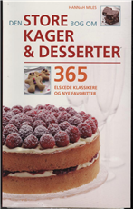 Den store bog om kager og desserter. - picture