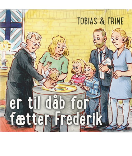 Tobias & Trine er til dåb for fætter Frederik - picture