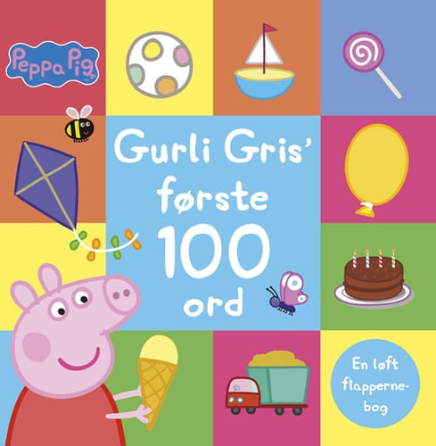 Peppa Pig - Gurli Gris' første 100 ord - En løft flapperne-bog - picture