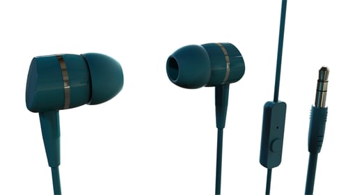 Vivanco In-Ear Plugin Smartphone headset Blå   _0