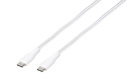 Vivanco Longlife USB-C/C 2.0 kaapeli 0.5m Hvid   _2