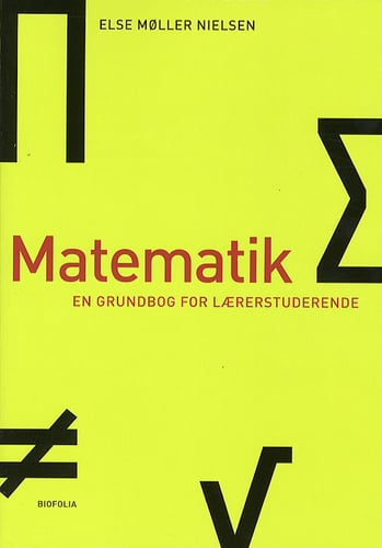 Matematik - en grundbog for lærerstuderende_0