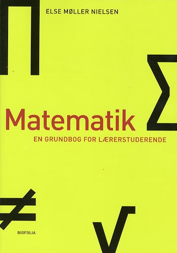 Matematik - en grundbog for lærerstuderende - picture