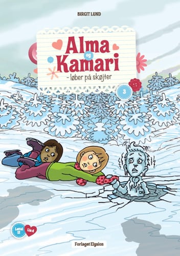 Alma og Kamari løber på skøjter - picture