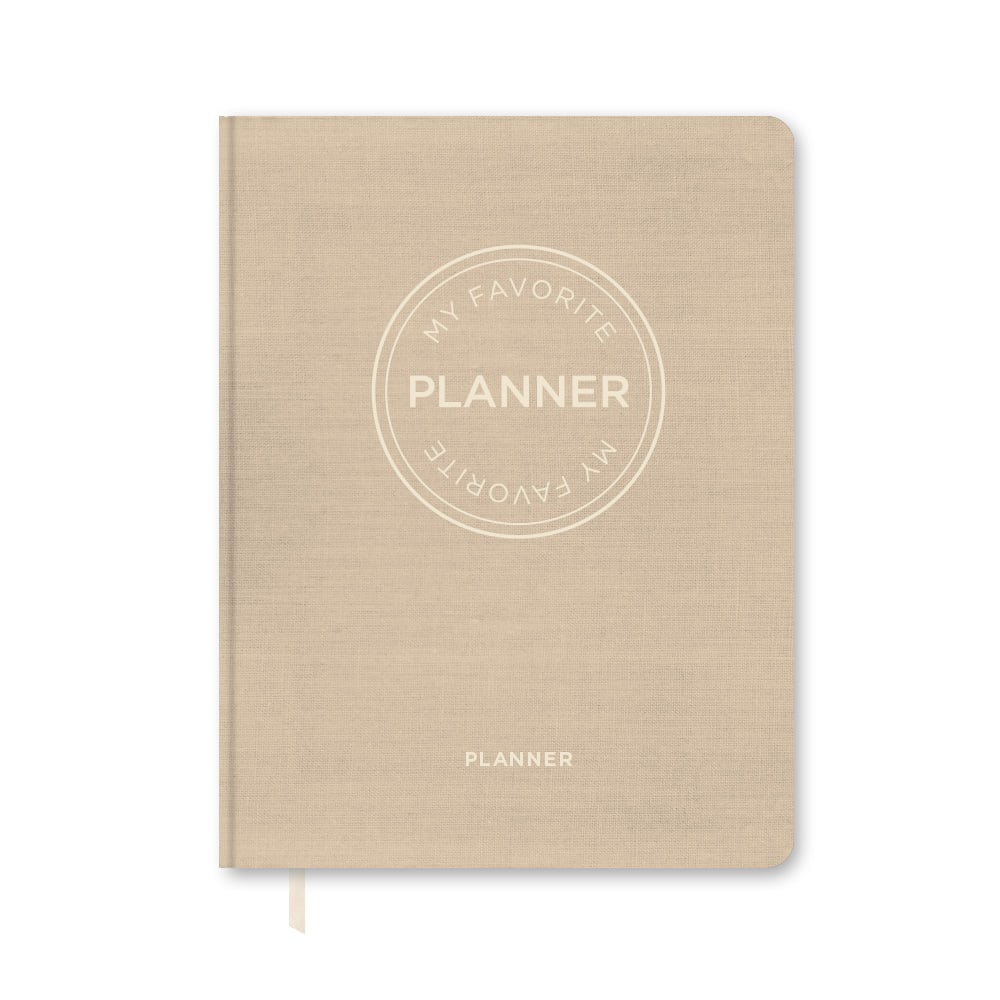 MY FAVORITE PLANNER Undated Planner / Light Sand_0