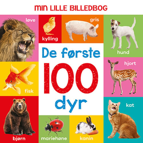 Min lille billedbog - De første 100 dyr - picture