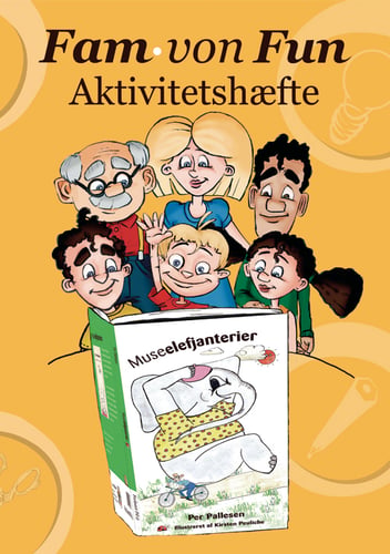 Fam. von Fun Aktivitetshæfte til Museelefjanterier