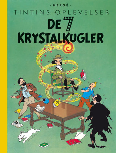 Tintin: De 7 krystalkugler - retroudgave - picture