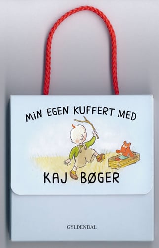 Min egen kuffert med Kaj bøger - picture