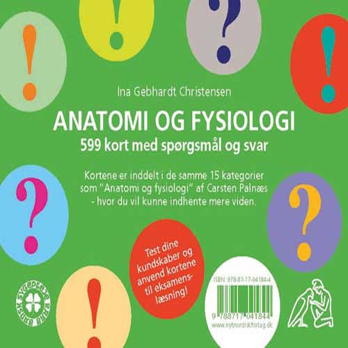 Anatomi og fysiologi: 599 spørgsmål og svar_0